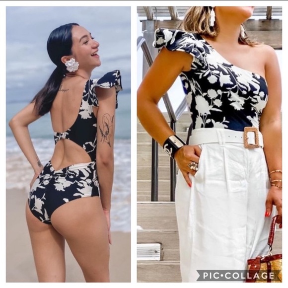 H&M x Johanna Ortiz one piece swimsuit / bodysuit - Picture 8 of 15